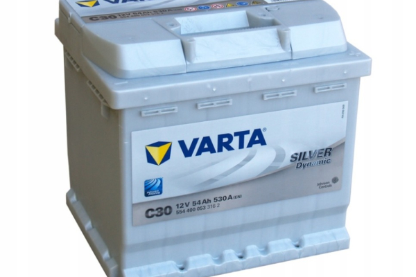 Ogłoszenie - Akumulator 54Ah 530A EN VARTA Silver Dynamic C30. Zdjęcie 1