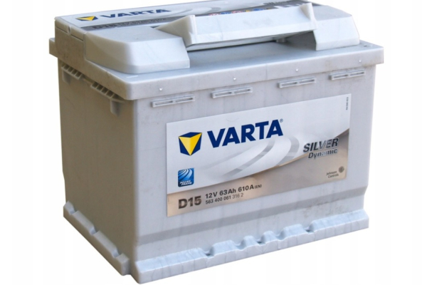 Ogłoszenie - Akumulator 63Ah 610A EN VARTA Silver Dynamic D15. Zdjęcie 1