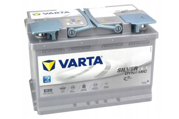 Ogłoszenie - VARTA 70Ah 760A Silver Dynamic AGM START&STOP A7 (E39). Zdjęcie 1
