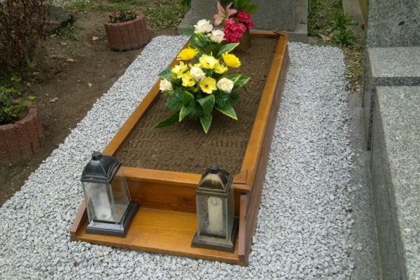 Ogłoszenie - Nagrobek drewniany, Cmentarz, Wrocław, tel. 504-746-203, pomnik tymczasowy, cena, montaż,. Zdjęcie 1