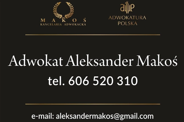 Ogłoszenie - Kancelaria Adwokacka - Prawnik w Całej Polsce - Pomoc Prawna Online i na Miejscu. Zdjęcie 1