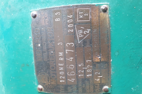 Ogłoszenie - Sprzedam Motoreduktor z silnikiem 3kW. Zdjęcie 2