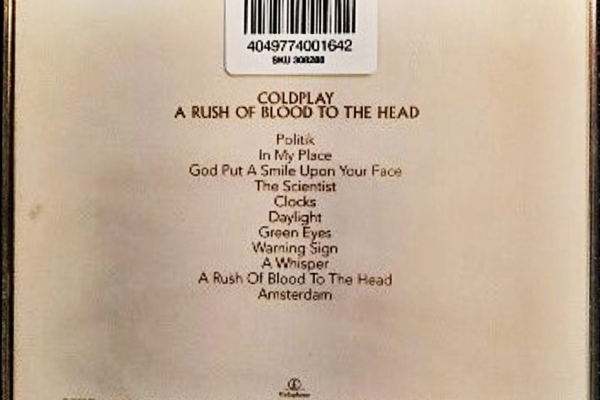 Ogłoszenie - CD Nowy-Polecam Album CD COLDPLAY - A Rush Of Blood To The Head. Zdjęcie 2