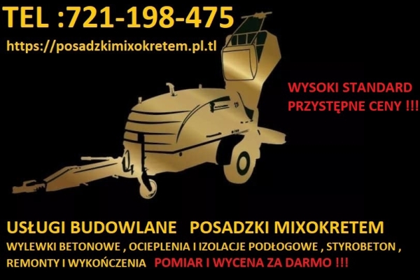 Ogłoszenie - Wylewki cementowe / Układanie styropianu / Jastrych /Styrobeton / Posadzki betonowe z Mixokreta / Izolacje podłogowe. Zdjęcie 8