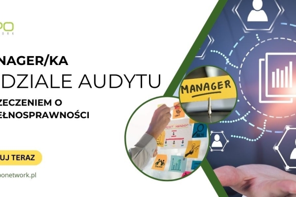 Ogłoszenie - Manager/Managerka w dziale audytu z orzeczeniem o niepełnosprawności – praca hybrydowa w Łodzi. Zdjęcie 2