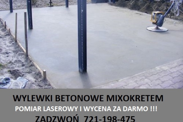 Ogłoszenie - Wylewki cementowe / Układanie styropianu / Jastrych /Styrobeton / Posadzki betonowe z Mixokreta / Izolacje podłogowe. Zdjęcie 6
