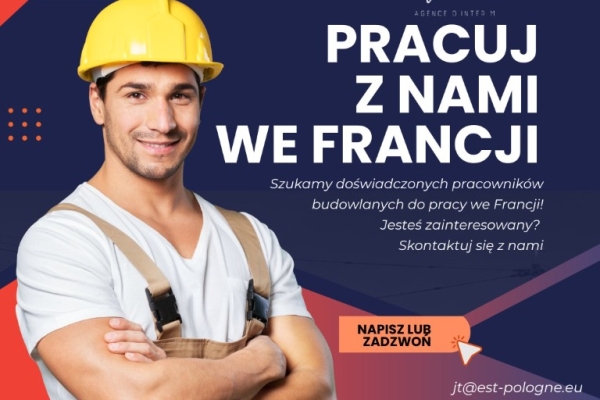 Ogłoszenie - ATRAKCYJNE OFERTY PRACY W SEKTORZE BUDOWLANYM! ZGŁOŚ SIĘ JUŻ DZIŚ!. Zdjęcie 1