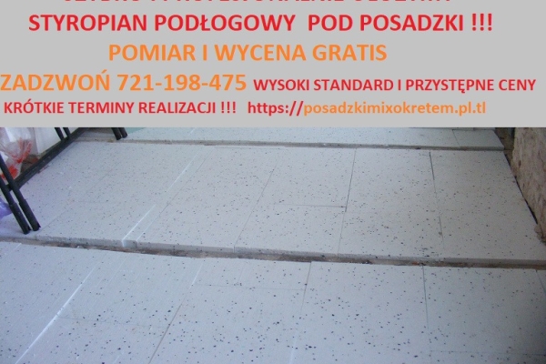 Ogłoszenie - Wylewki cementowe / Układanie styropianu / Jastrych /Styrobeton / Posadzki betonowe z Mixokreta / Izolacje podłogowe. Zdjęcie 4