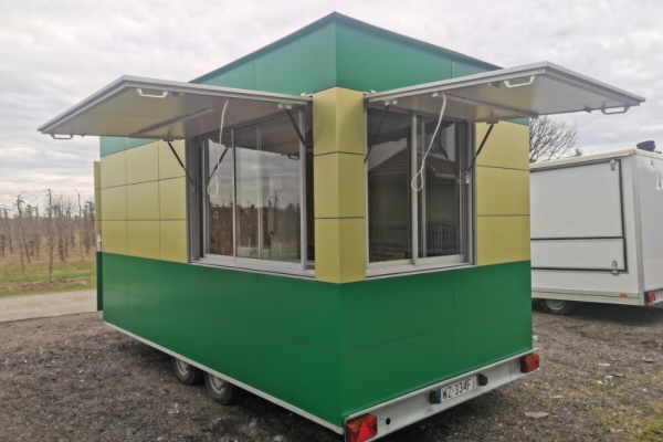 Ogłoszenie - Wypożyczalnia - produkcja przyczep gastronomicznych. Zdjęcie 1