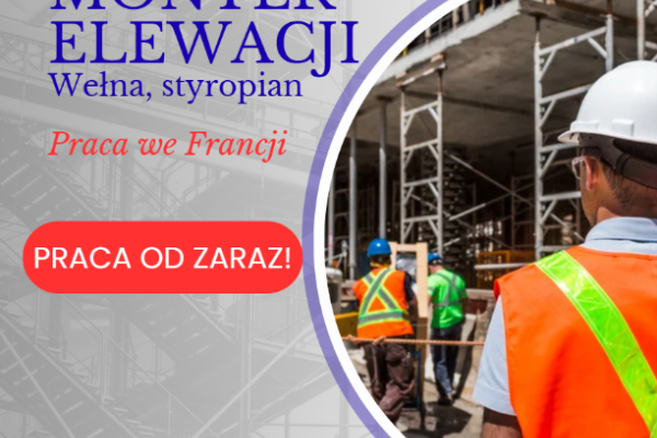 Ogłoszenie - PILNIE POSZUKIWANY MONTER ELEWACJI - STYROPIAN! PRACA OD ZARAZ!. Zdjęcie 1