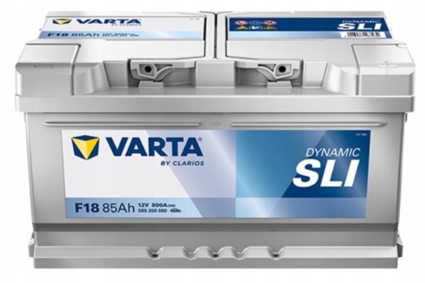 Ogłoszenie - Akumulator VARTA Silver Dynamic F18 85Ah 800A EN. Zdjęcie 1