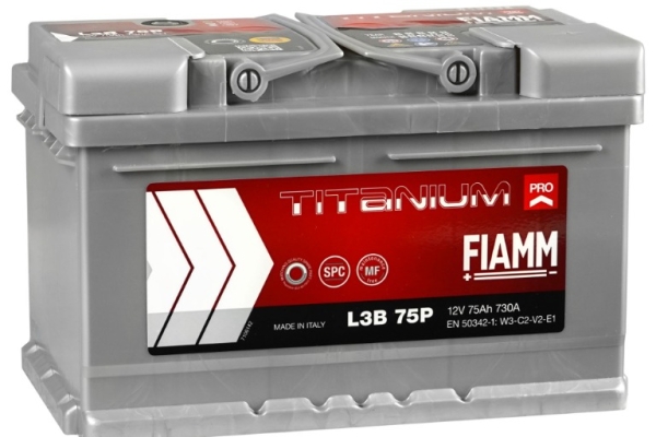 Ogłoszenie - Akumulator 75Ah  FIAMM TITANIUM PRO 12V 730A Prawy Plus. Zdjęcie 1