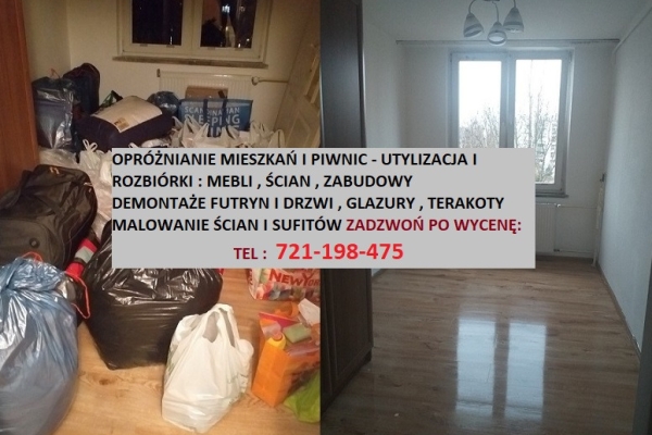 Ogłoszenie - Remonty / Kucie posadzek betonu tynku / Rozbiórki i wyburzenia ścian / Zrywanie podłóg i parkietów/ Kucie płytek. Zdjęcie 8