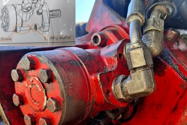 Ogłoszenie - Silnik obrotu, hydromotor do Rototilt - części. Zdjęcie 2