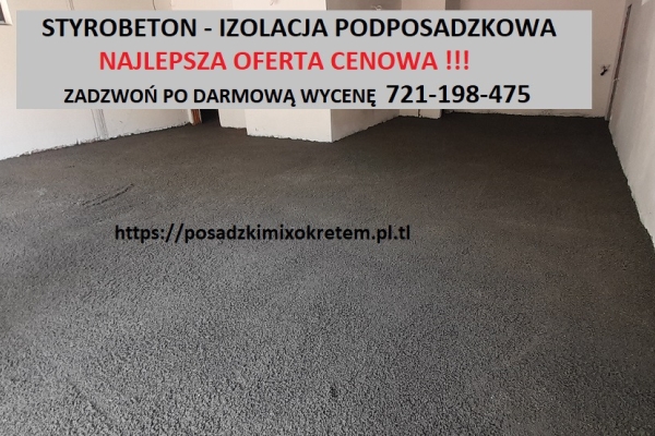 Ogłoszenie - Styrobeton / wylewki betonowe/ hydroizolacje / termoizolacje podłogowe / Termomodernizacje posadzek. Zdjęcie 1