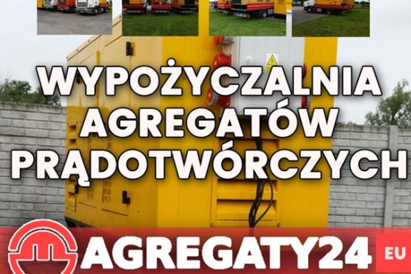Ogłoszenie - Wypożyczalnia agregatów prądotwórczych o różnej mocy. Zdjęcie 1