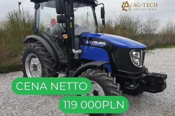Ogłoszenie - LOVOL M654 – Nowy ciągnik rolniczy 79KM / Gwarancja / Transport. Zdjęcie 1