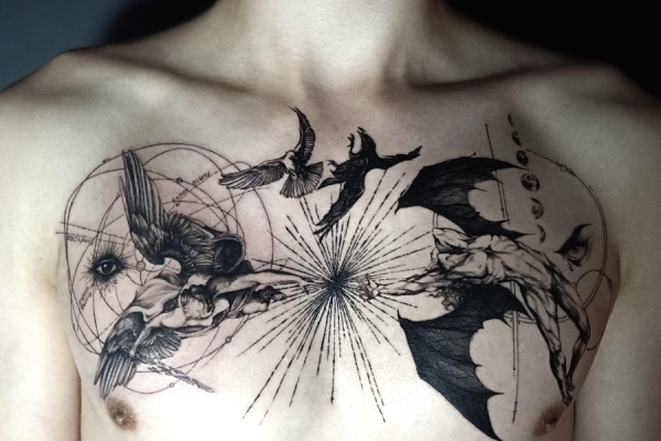 Ogłoszenie - Tatuaż Łódź Studio He3 Tatuażyk Piotrkowska 85 Realistyczne Fine Line Covery Zakrywanie blizn. Zdjęcie 4