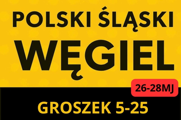 Ogłoszenie - POLSKI ŚLĄSKI WĘGIEL, WĘGIEL GROSZEK , EKOGROSZEK/ Transport Gratis !. Zdjęcie 1
