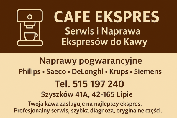 Ogłoszenie - Naprawa ekspresów do kawy. Zdjęcie 2
