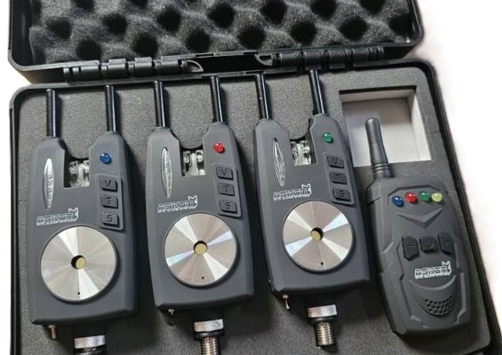 Ogłoszenie - Sygnalizatory brań zestaw 3+1 wraz z pudełkiem ASKOM. Zdjęcie 1