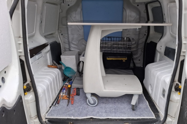 Ogłoszenie - Sprzedam Samochód Dostawczy Fiat Fiorino 1,3- Euro 5 -2016 -F,-Vat. Zdjęcie 4