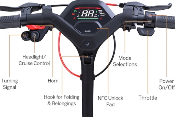 Ogłoszenie - Hulajnoga elektryczna  Segway KickScooter P100. Zdjęcie 3