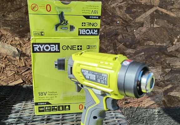 Ogłoszenie - Opalarka bezprzewodowa RYOBI ONE+, 18V, BEZ BATERII. Zdjęcie 4