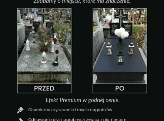 Ogłoszenie - Renowacja grobów – Kielce i okolice. Kolosalny efekt za ułamek ceny!. Zdjęcie 4