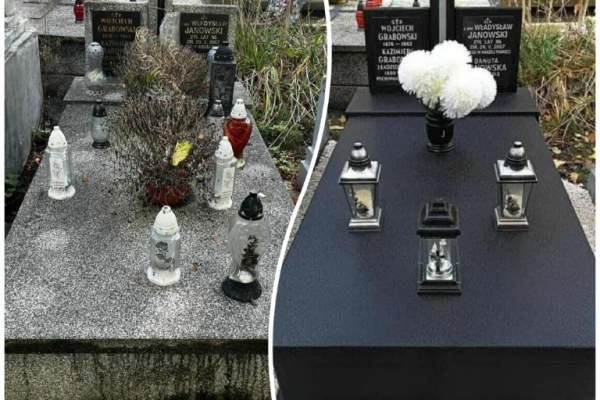 Ogłoszenie - Renowacja grobów – Kielce i okolice. Kolosalny efekt za ułamek ceny!. Zdjęcie 1