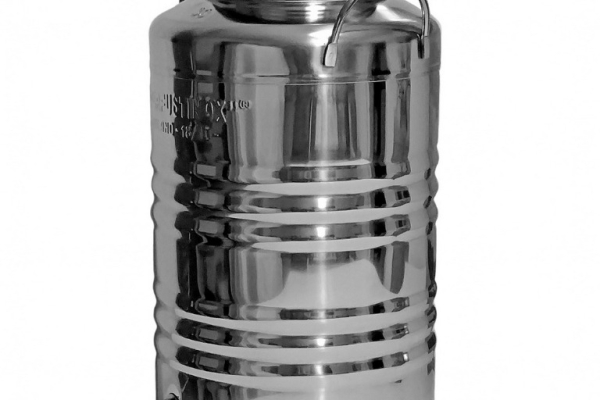 Ogłoszenie - Bańka beczka stal nierdzewna inox pojemnik zbiornik hermetyczny 30L na alkohol olej roślinny oliwa ocet woda pitna sok. Zdjęcie 4