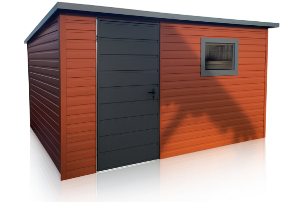 Ogłoszenie - Domek ogrodowy 4×2m Brąz + Grafit Matowy PREMIUM. Zdjęcie 1