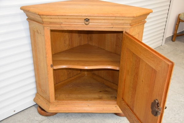 Ogłoszenie - komoda narożna z drewna dębowego - jak nowa. Zdjęcie 4