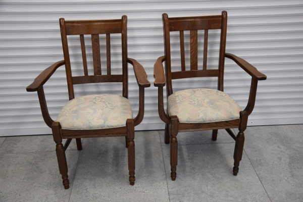 Ogłoszenie - krzesła dębowe 6 sztuk - jak nowe. Zdjęcie 6