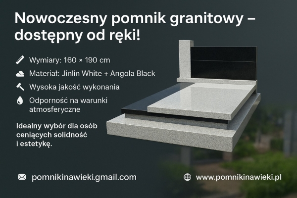 Ogłoszenie - Pomniki Granitowe. Zdjęcie 2