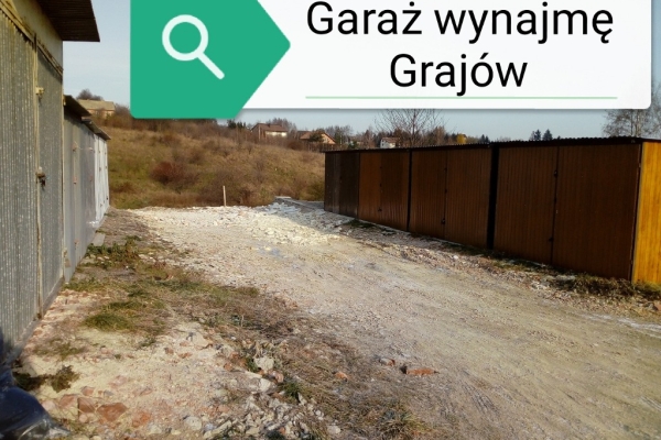 Ogłoszenie - Wynajmę garaż blaszak 3m x 5m Grajów 6 km pod Wieliczką. Zdjęcie 1