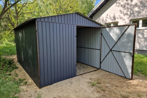 Ogłoszenie - Garaż blaszany 2x3 schowek budowlany, Producent Garaży, schowek, Blaszaki, WZMOCINIONY. Zdjęcie 2