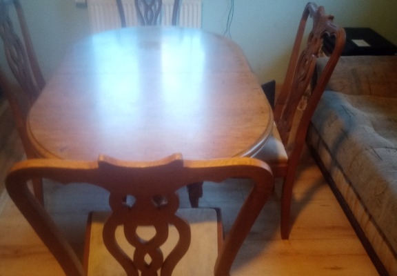 Ogłoszenie - Krzesła dębowe rzeźbione. Zdjęcie 7