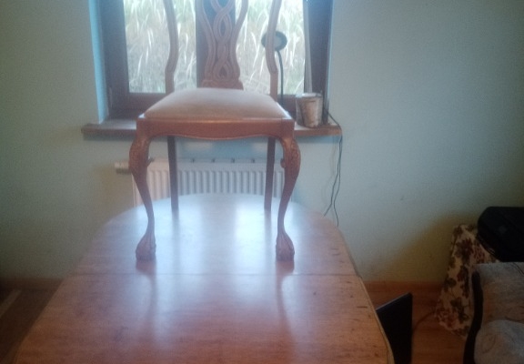 Ogłoszenie - Krzesła dębowe rzeźbione. Zdjęcie 6