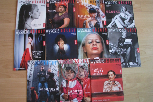 Ogłoszenie - Wysokie obcasy – tygodnik Gazety Wyborczej z lat 2000 – 2010. Zdjęcie 3