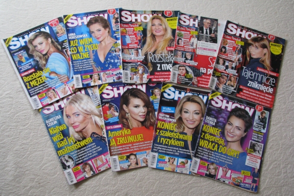 Ogłoszenie - Magazyn SHOW – dwutygodnik 2015 – 2017r.. Zdjęcie 1