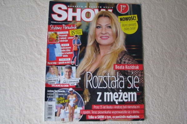 Ogłoszenie - Magazyn SHOW – dwutygodnik 2015 – 2017r.. Zdjęcie 2