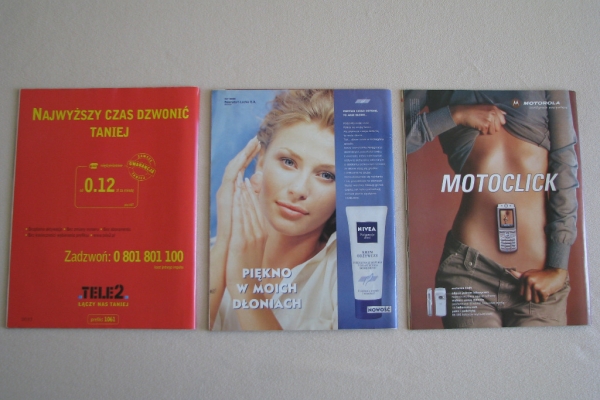 Ogłoszenie - Gala – dwutygodnik 2002 – 2003 r.. Zdjęcie 2