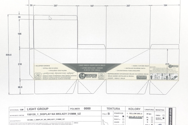 Ogłoszenie - Wykrojniki na: tacki, 3 rozmiary kartonów, stand 3-poziomy.. Zdjęcie 3