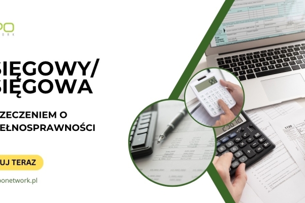 Ogłoszenie - Księgowy/Księgowa z orzeczeniem o niepełnosprawności - praca stacjonarna w Warszawie. Zdjęcie 2