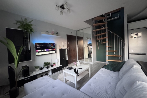 Ogłoszenie - Nowoczesne mieszkanie w stylu Boho - Infiore Park Przemyśl , 47 m2 , Duży Taras, Dwupoziomowe. Zdjęcie 1