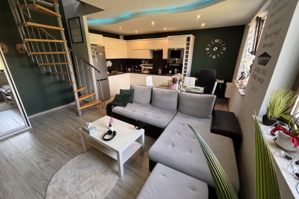 Ogłoszenie - Nowoczesne mieszkanie w stylu Boho - Infiore Park Przemyśl , 47 m2 , Duży Taras, Dwupoziomowe. Zdjęcie 5