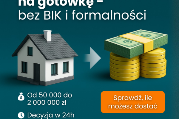 Ogłoszenie - Pożyczka pod zastaw nieruchomości bez zdolności kredytowej. Zdjęcie 1