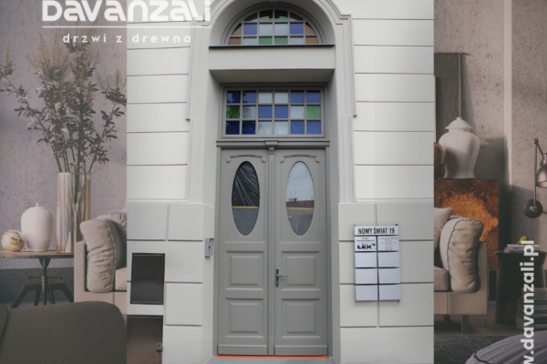 Ogłoszenie - Wykonamy drzwi do kamienicy Davanzali -drzwi z drewna. Zdjęcie 1