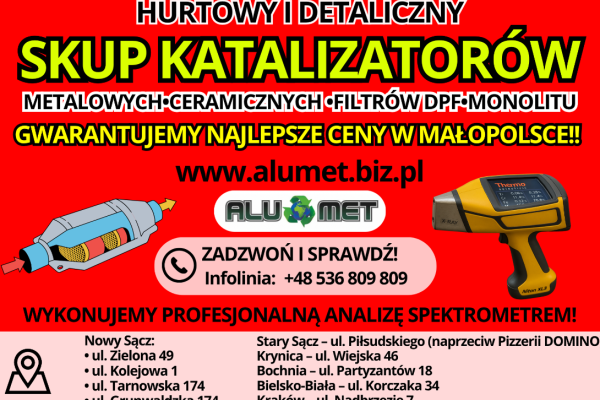 Ogłoszenie - SKUP ZŁOMU I KATALIZATORÓW NAJWYŻSZE CENY W POLSCE. Zdjęcie 2